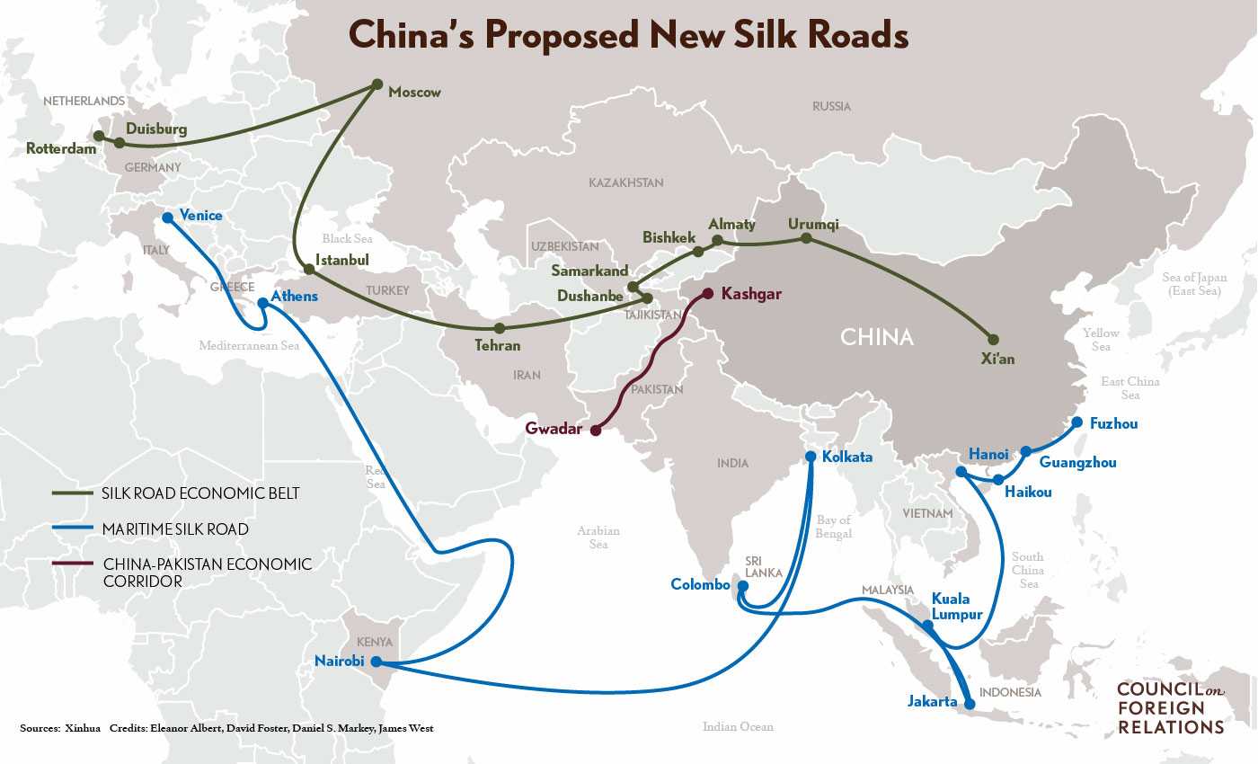 China's silk roads-rajan grover-fnbworld