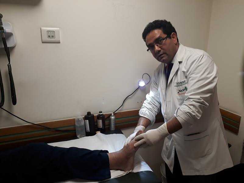 Dr. Govind Singh Bisht -l eading podiatrist-fnbworld
